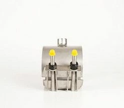 Best deal 😀 Romac Industries 4 x 2 in. IP Stainless Steel Single Strap Saddle ⌛