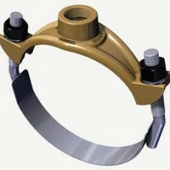 Best Sale 🌟 Romac Industries 8 x 1 in. CC Bronze Single Strap Saddle 😍