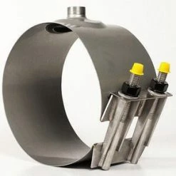 Buy 👍 Romac Industries 8 x 1-1/2 in. CC Stainless Steel Single Strap Saddle 👍