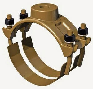 Hot Sale 😀 Romac Industries 8 x 3/4 in. CC Bronze Double Strap Saddle ❤️