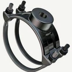 Discount 🔥 Romac Industries 6 x 2 in. IP Ductile Iron Double Strap Saddle ⭐