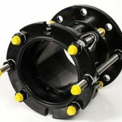 Flash Sale 🔥 Romac Industries Style DJ400 3 x 8 in. Flanged Ductile Iron Coupling ✨