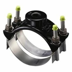 Outlet 👍 Romac Industries 8 x 1-1/2 in. IP Stainless Steel Nylon Double Strap Saddle 🛒