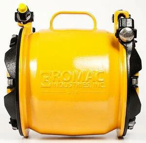 Best reviews of π Romac Industries Alpha XLβ’ 6 x 12 in. OD Tube Fusion Bonded Epoxy Ductile Iron Coupling with Stainless Steel Hook and Rubber Gasket π - Image 2