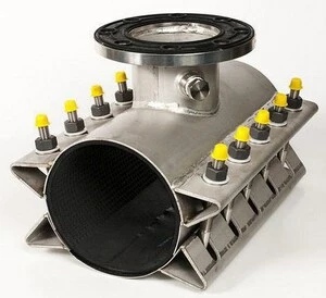 Coupon ✔️ Romac Industries 12 x 12 x 8 in. Stainless Steel Tapping Sleeve 🎁