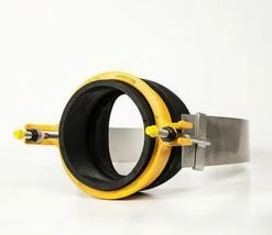 Deals 😉 Romac Industries Style CB 6 - 12 x 4 in. Sewer Ductile Iron Strap Saddle 6.27 - 14.40 in. 😉