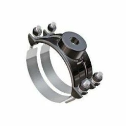 Hot Sale 🔔 Romac Industries 2 x 1 in. IP Ductile Iron Double Strap Saddle 🌟
