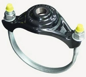 Outlet โ๏ธ Romac Industries 12 x 1 in. CC Iron and Stainless Steel Strap and Nylon Saddle ๐